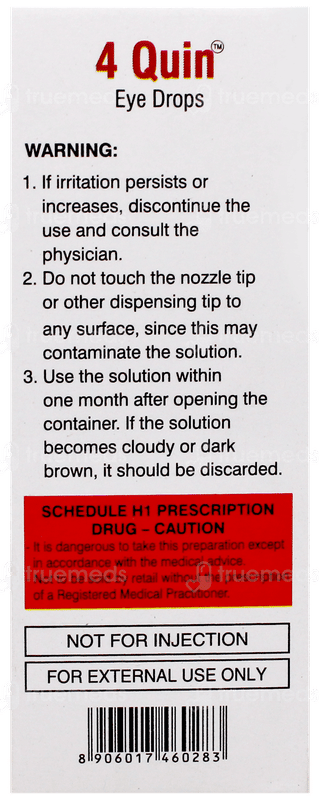 4 Quin Eye Drops 5Ml